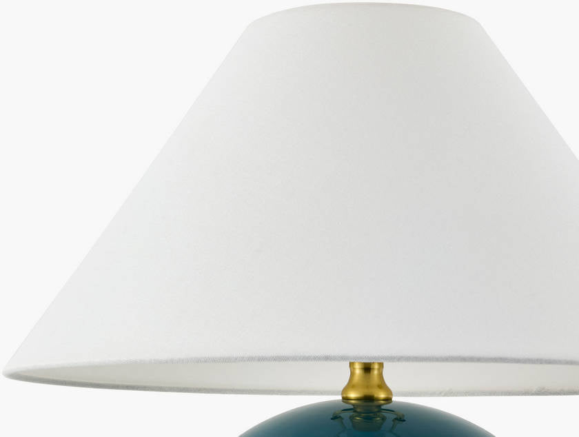 Shareka Traditional Blue Table Lamp