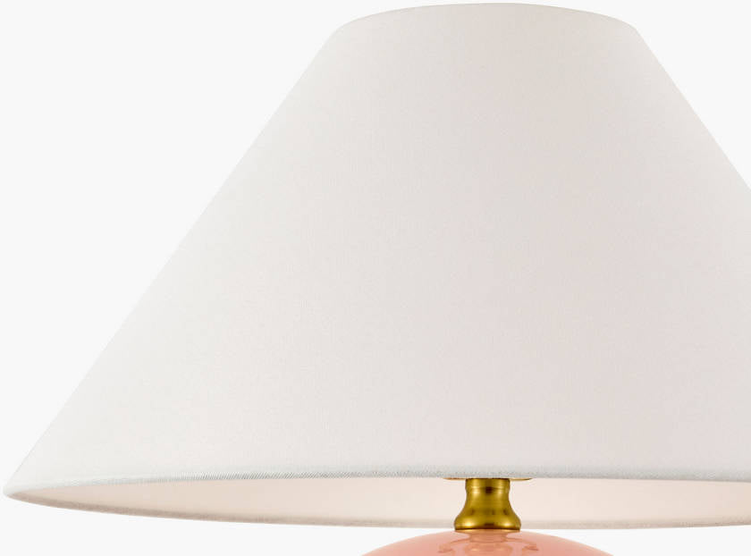Shareka Traditional Pink Table Lamp