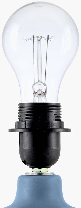 Yul Traditional Pale Blue Table Lamp