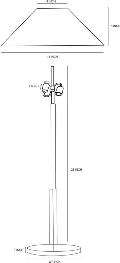 Daran Modern Gold Table Lamp