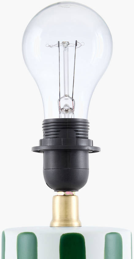 Deandrae Modern Dark Green Table Lamp