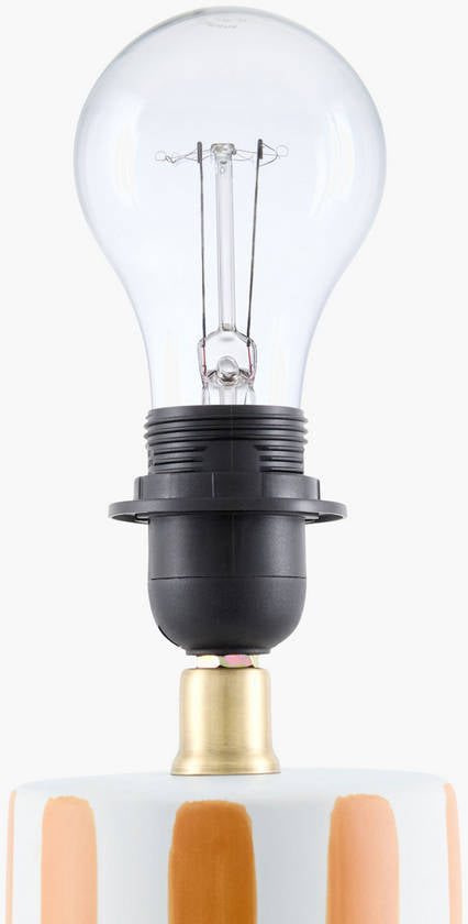 Deandrae Modern Orange Table Lamp