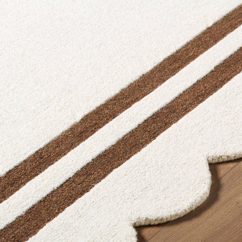 Sanaa Modern Ivory Area Rug