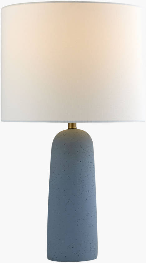 Katelynne Traditional Blue Table Lamp