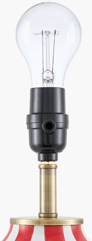 Ameka Modern Red Table Lamp