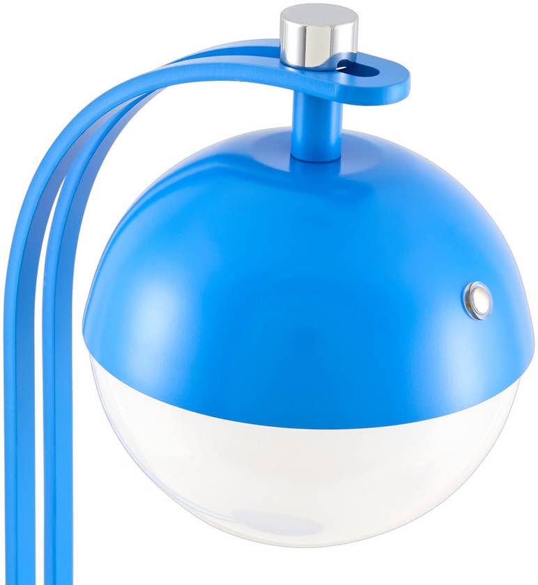 Landan Traditional Blue Table Lamp