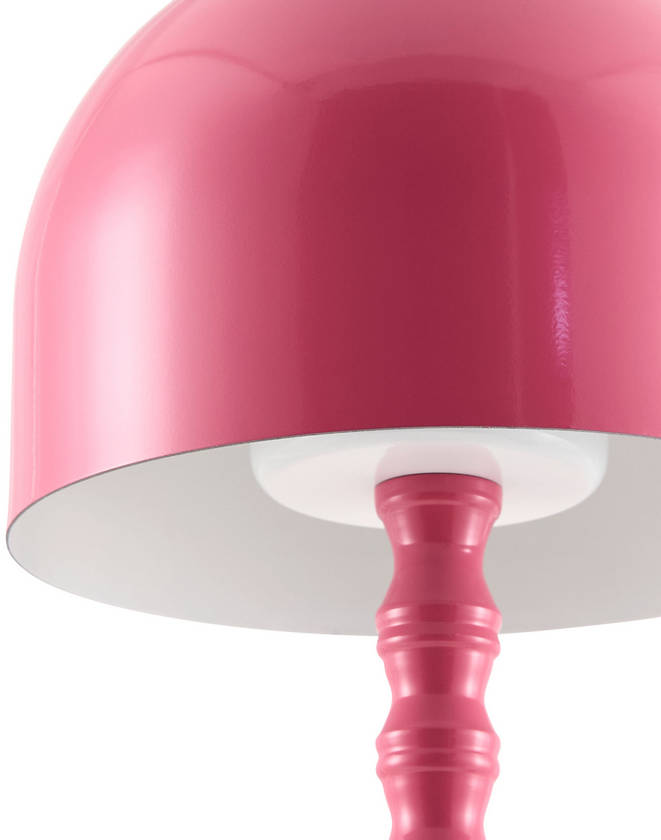 Francheska Traditional Pink Table Lamp