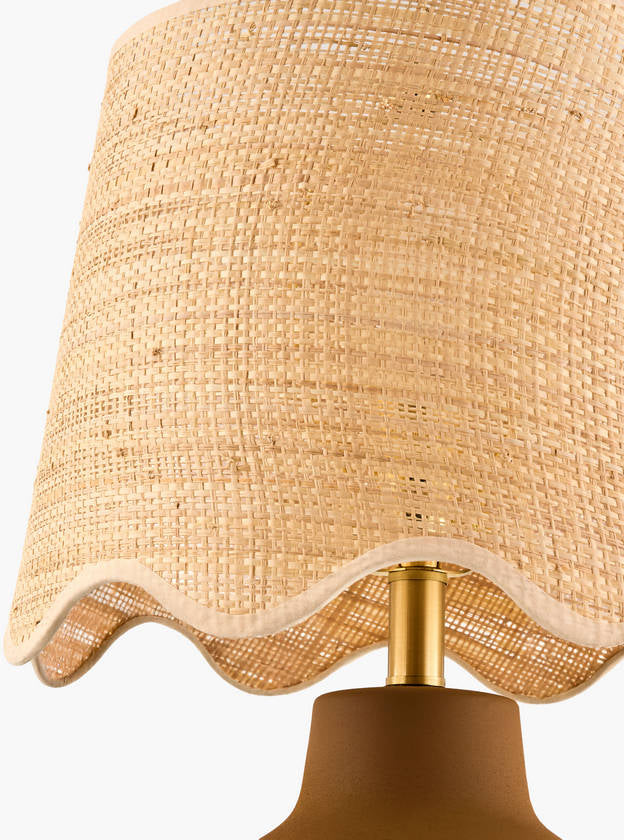 Tomothy Traditional Terracotta Table Lamp