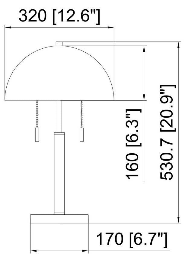 Aspatria Traditional Black Table Lamp