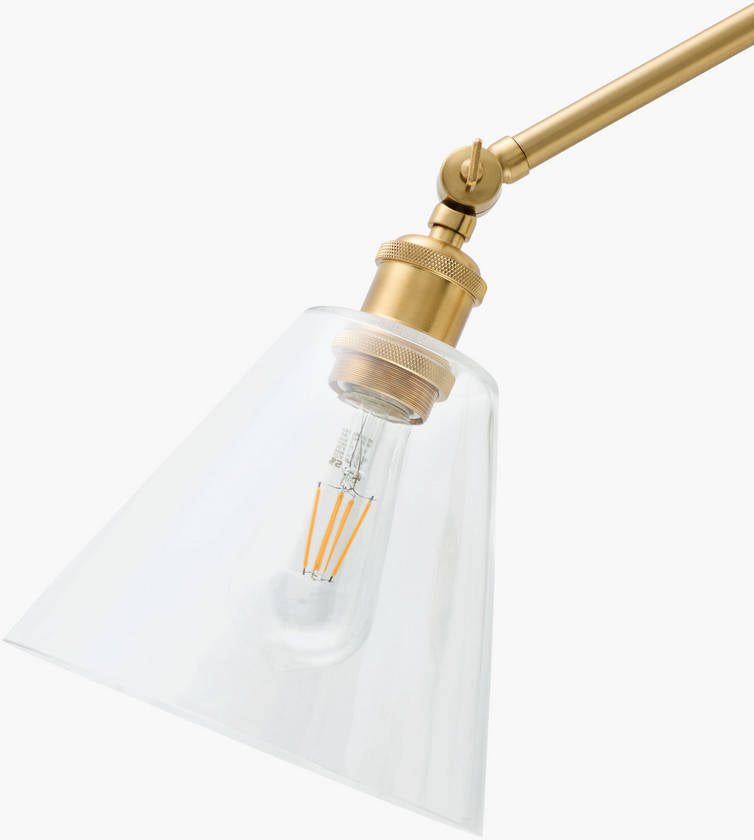 Tuyen Traditional Metallic - Brass Wall Sconces