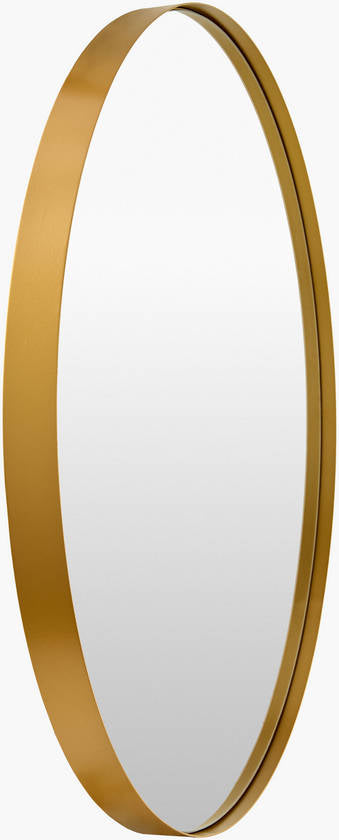 Parrsboro Modern Gold Wall Mirror