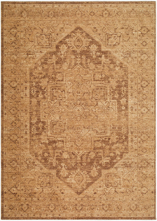 Allyn Traditional Brown Area Rug