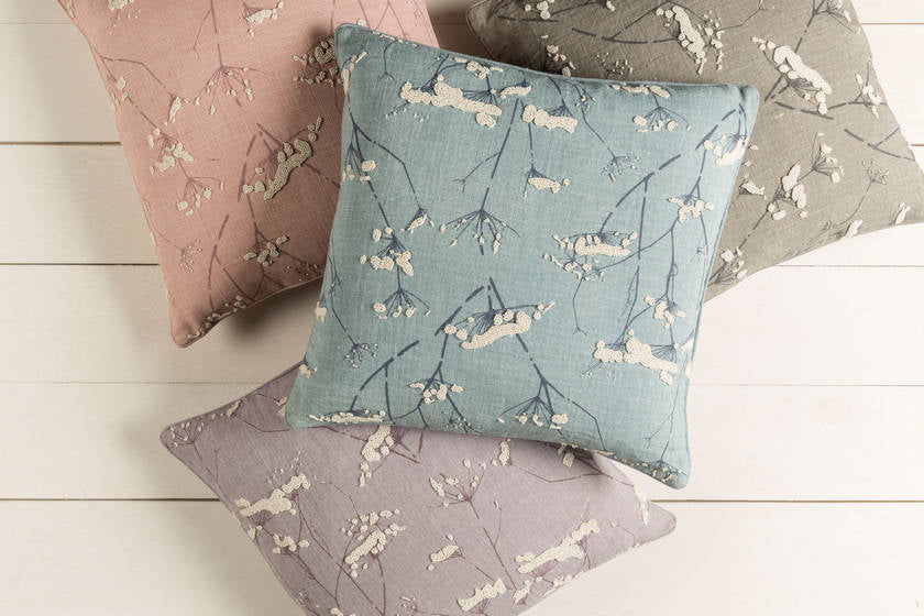 Zwalm Mauve Pillow Cover