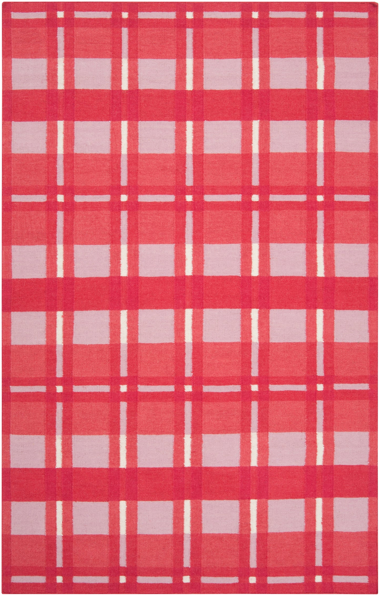 Gilbertown Modern Red Area Rug