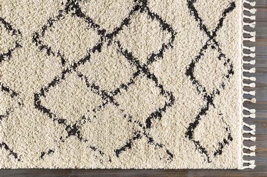 Grace Global Charcoal/Beige Area Rug