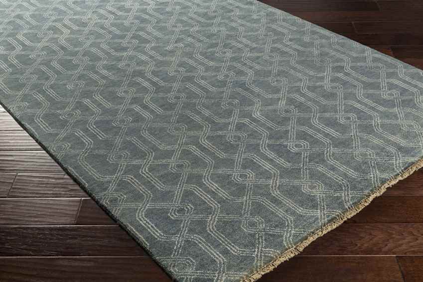 Melisenda Modern Navy Area Rug