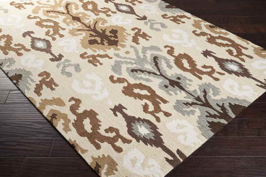 Brea Global Khaki/Tan Area Rug