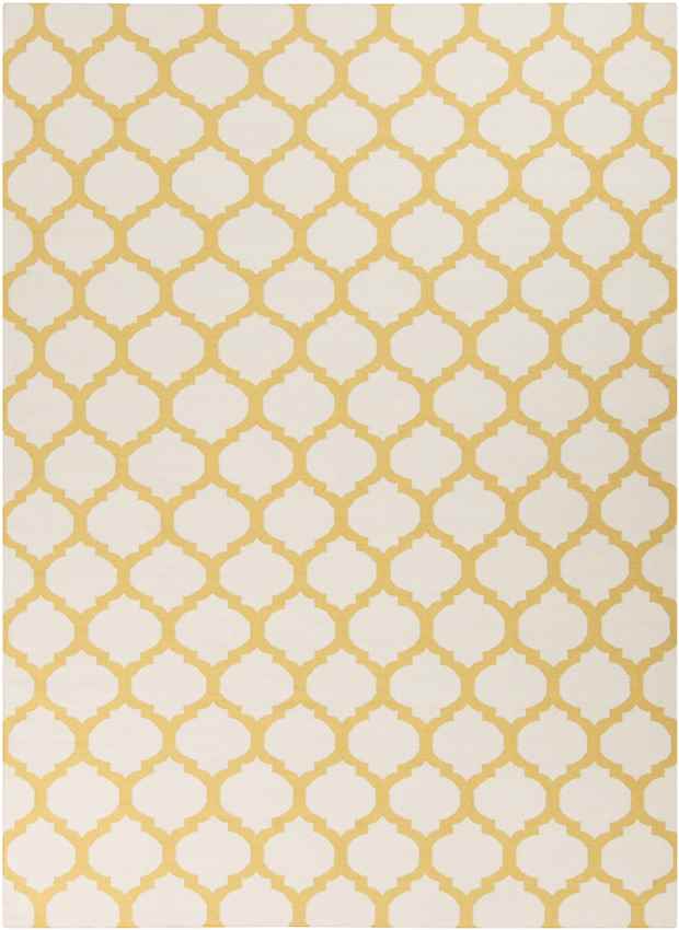 Wigton Cottage Ivory/Yellow Area Rug