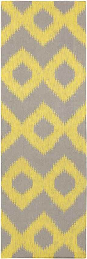 Ninon Global Lemon/Gray Area Rug