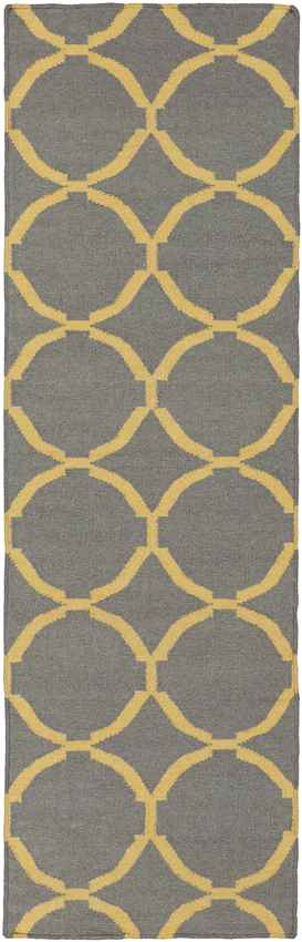 Exeter Modern Gray/Yellow Area Rug