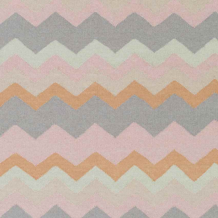 Weende Modern Brown/Pink/Green Area Rug