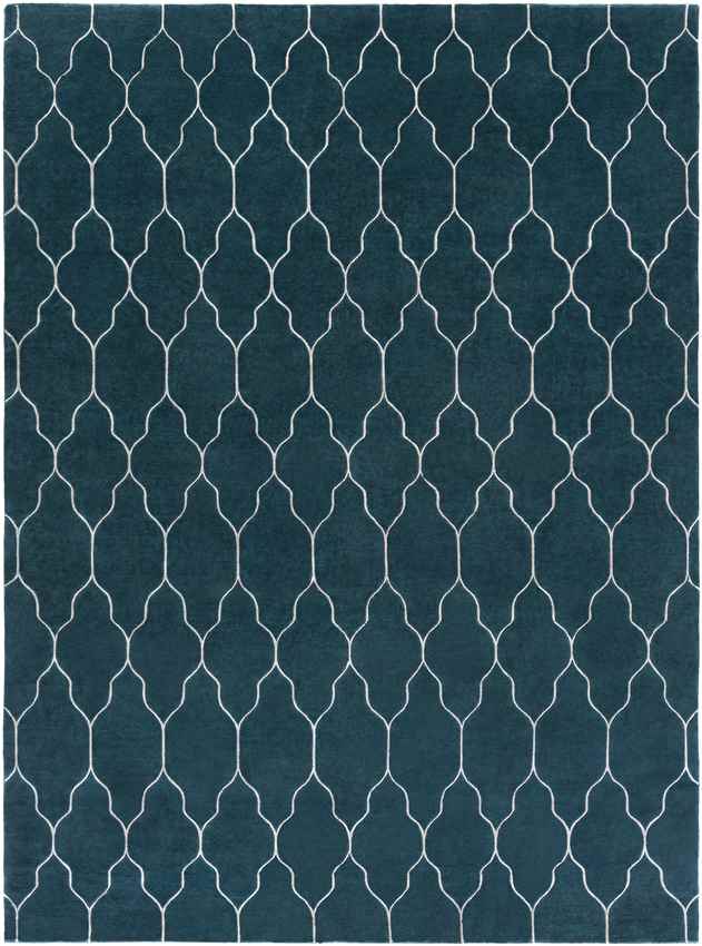 Flagstaff Modern Teal Area Rug