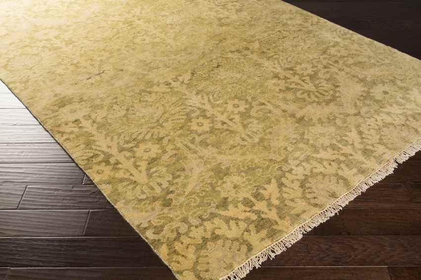 Goshen Traditional Olive Area Rug