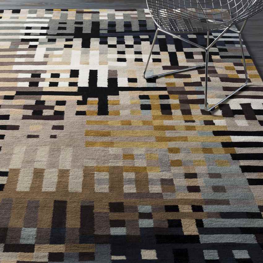 Imboden Modern Brown Area Rug