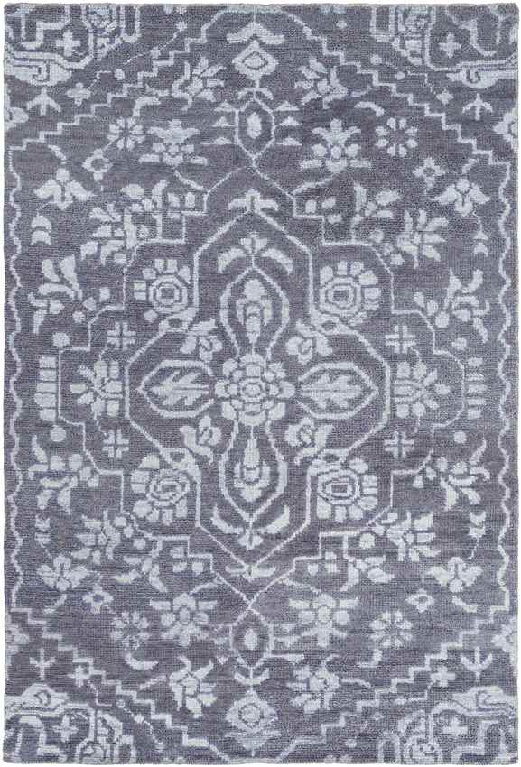 Bedworth Traditional Pale Blue Area Rug