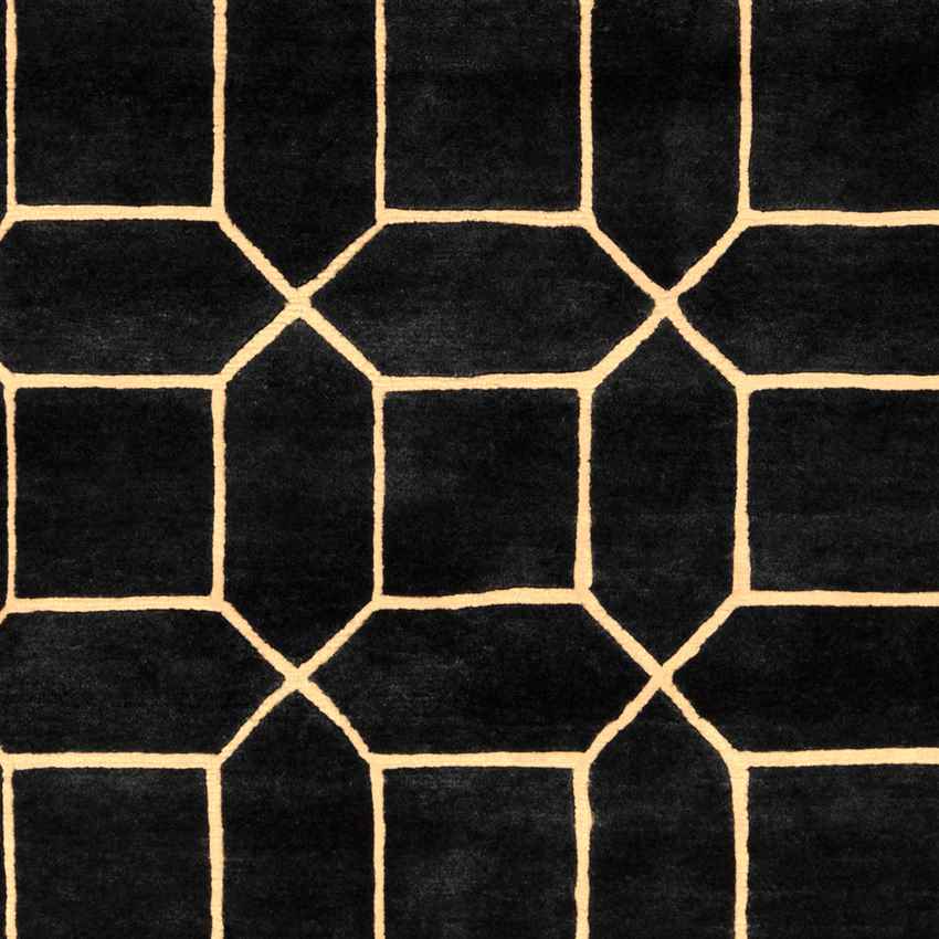 Hadleigh Modern Black/Gold Area Rug
