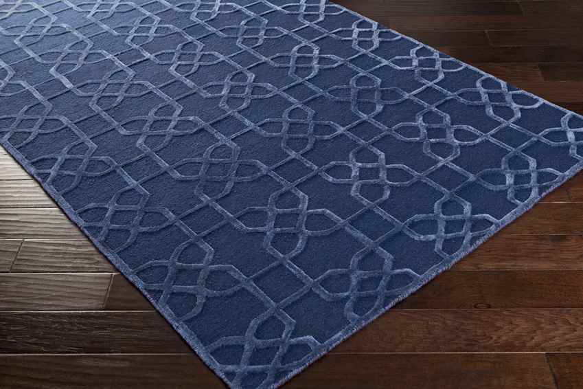 Liberty Modern Navy Area Rug