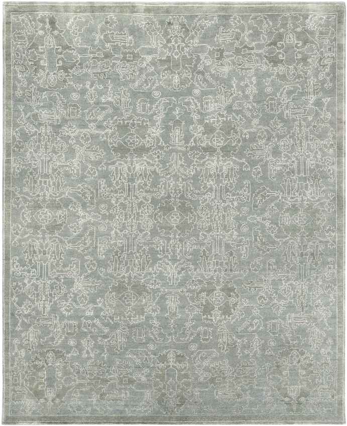 Nuiqsut Traditional Moss/Beige Area Rug