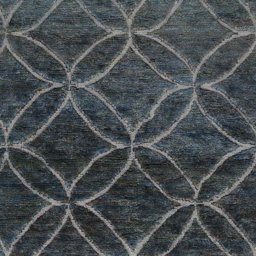 Peoria Global Sky Blue/Moss Area Rug