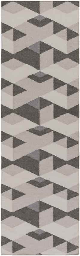 Rosston Modern Gray/Ivory Area Rug