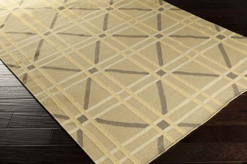 Silverhill Modern Dark Gold Area Rug