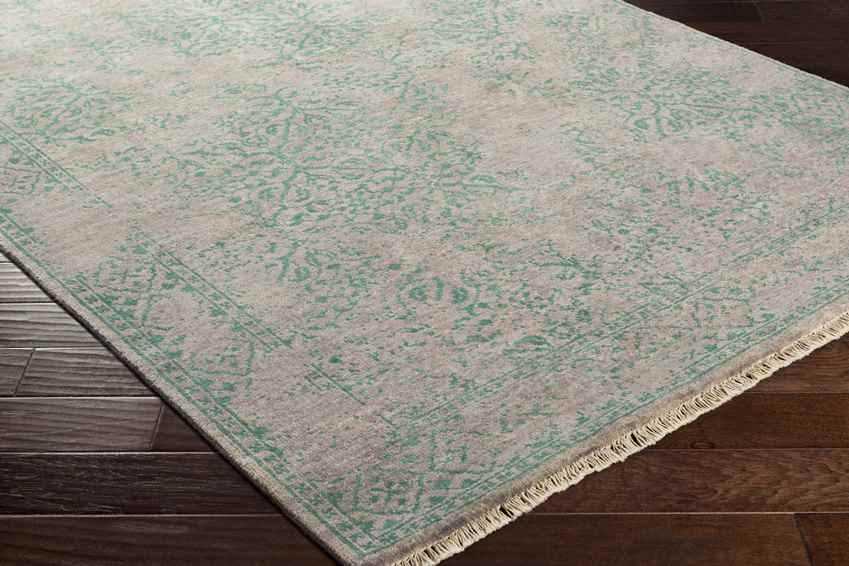 Wellton Traditional Emerald Area Rug