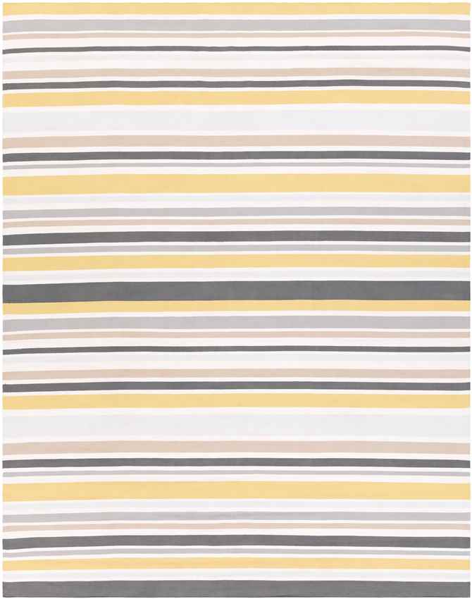 Fareham Modern Light Gray/Yellow Area Rug