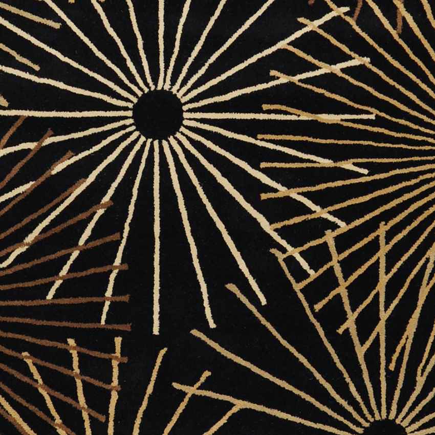 Fox Creek Modern Black Area Rug