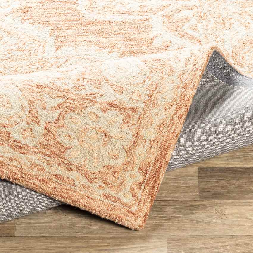 Lecce Global Rust Area Rug