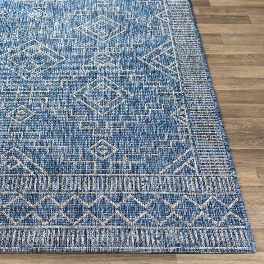 Midlaren Global Denim Area Rug