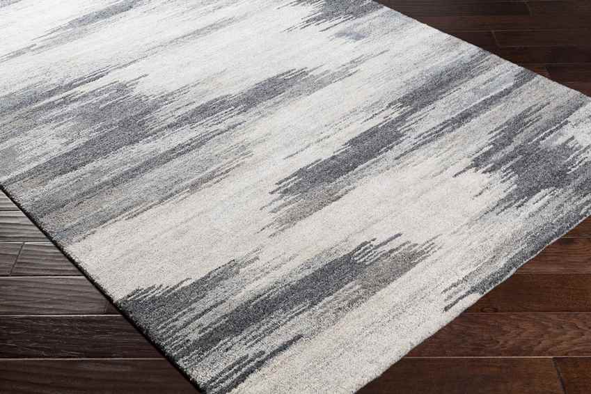 Nietap Modern Charcoal Area Rug