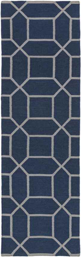 Ealing Modern Navy Area Rug