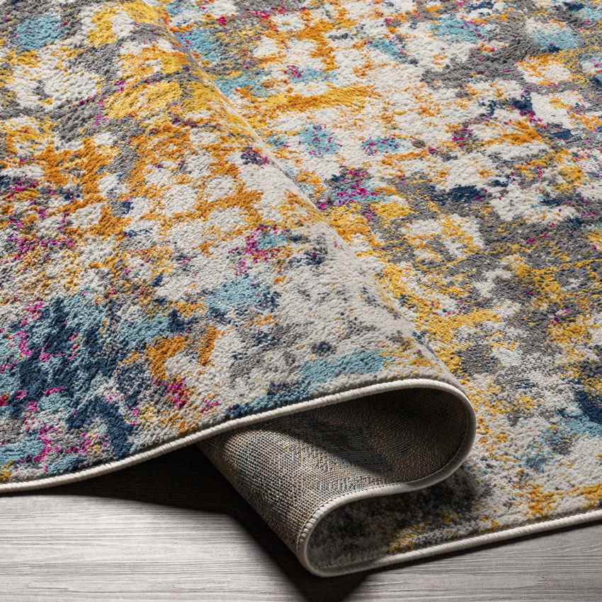 Hooidonk Modern Orange Area Rug