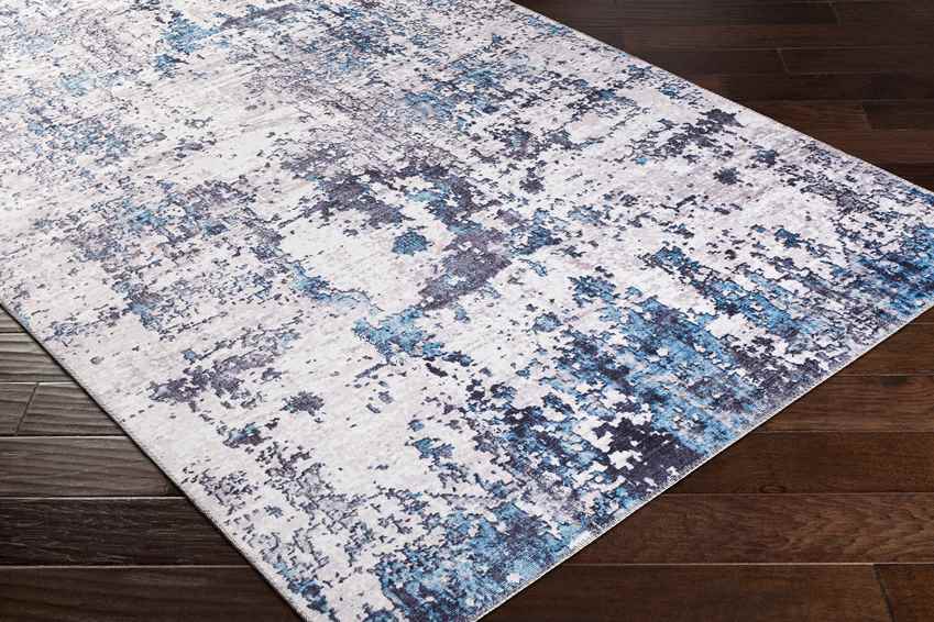 Zondveld Modern Blue Area Rug