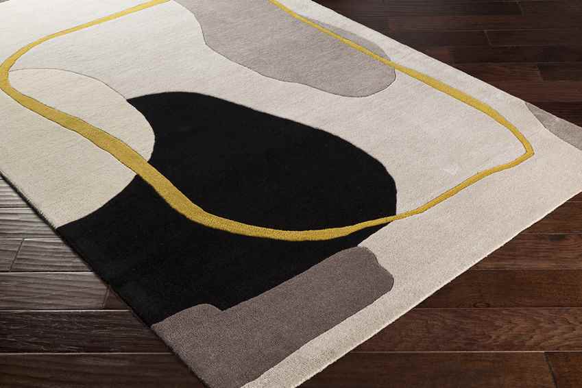 Santfort Modern Cream Area Rug