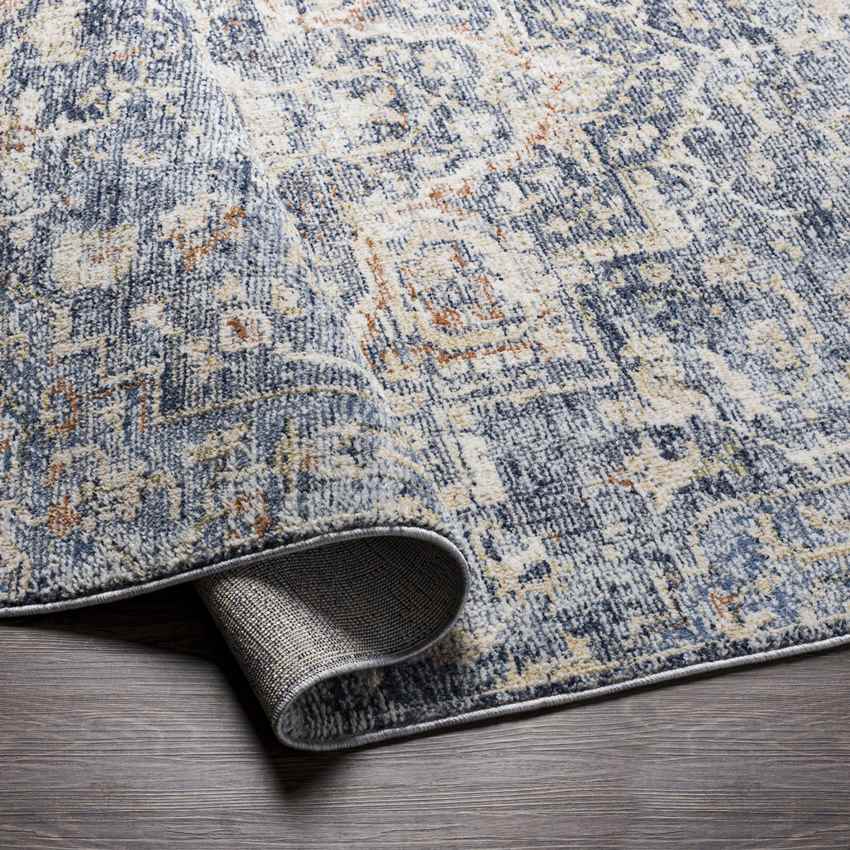 Tippecanoe Traditional Navy Area Rug