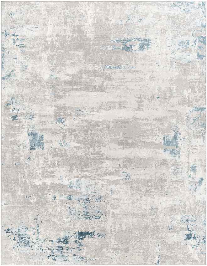 Jasmine Modern Teal Area Rug