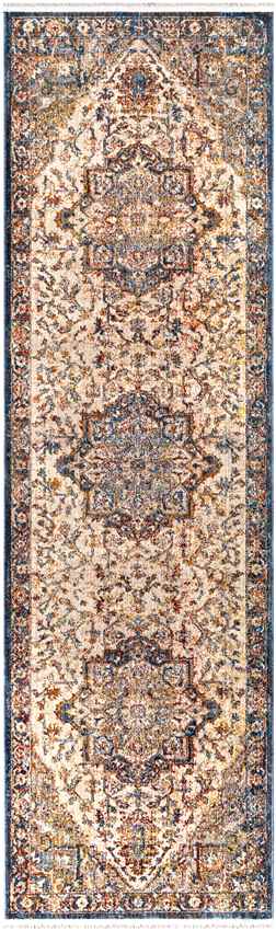 Willow Springs Traditional Burnt Orange Area Rug