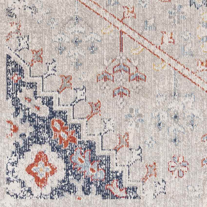 Bunker Hill Global Taupe Area Rug