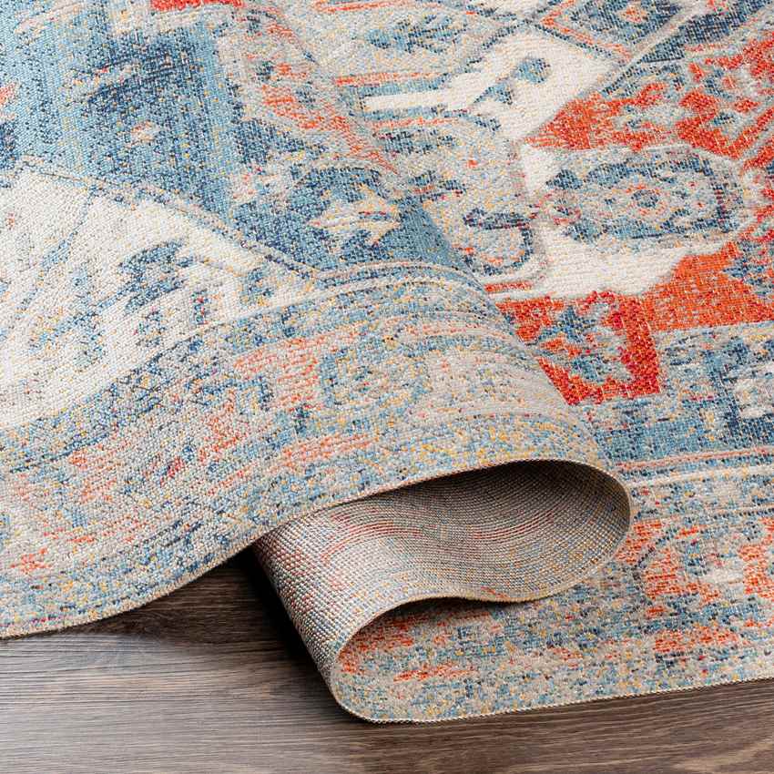 Bureau Junction Global Burnt Orange Area Rug